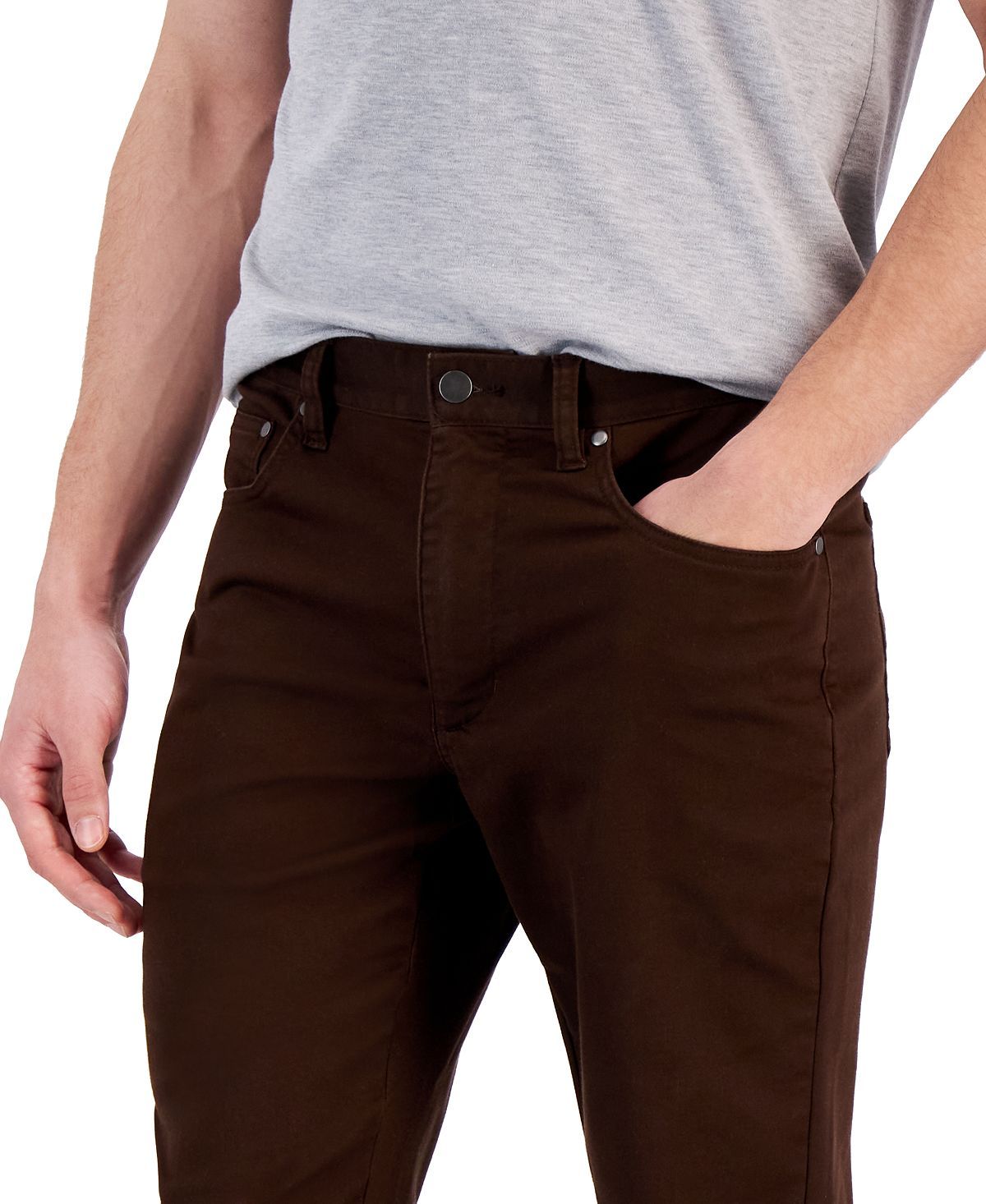 Alfani Five-pocket Pants Sable