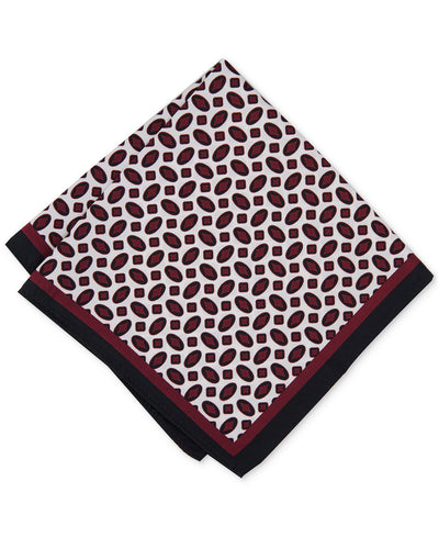 Alfani Geometric-Print Pocket Square