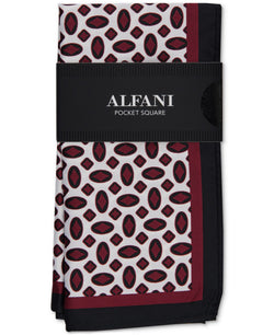 Alfani Geometric-Print Pocket Square thumbnail 2