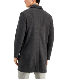 Alfani Knit Topcoat Charcoal Heather thumbnail 2
