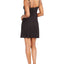 Alfani Mesh-trim Chemise Nightgown Classic Black