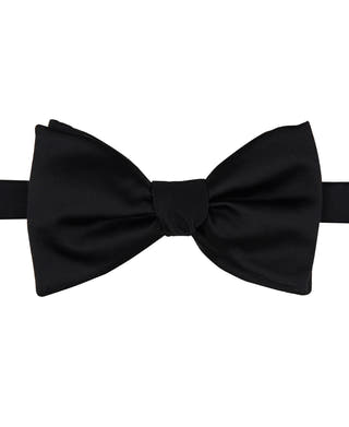 Alfani Oversized Satin Solid Bow Tie