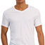 Alfani Regular-Fit V-Neck Solid Undershirts Pack of 4