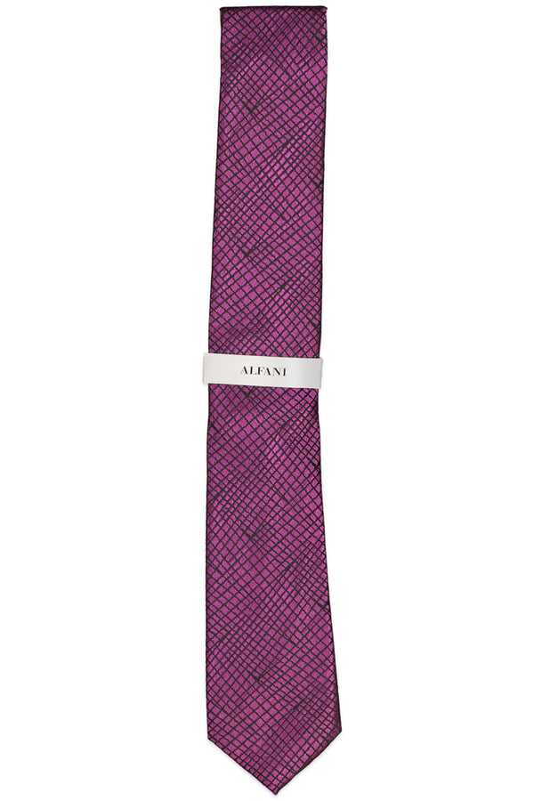 Alfani Slim Abstract Tie Berry