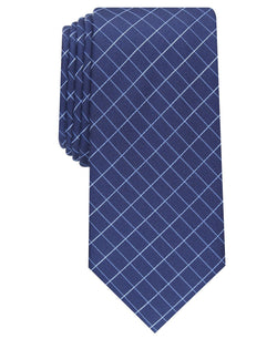 Alfani Slim Grid Tie Navy thumbnail 1