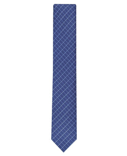Alfani Slim Grid Tie Navy thumbnail 2