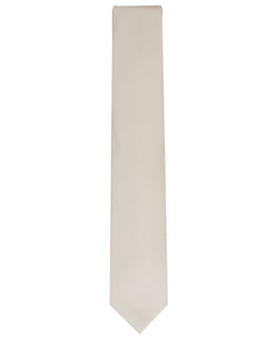 Alfani Solid Texture Slim Tie Cream thumbnail 2