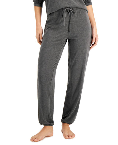 Alfani Super Soft Modal Basic Jogger Hy Charcoal