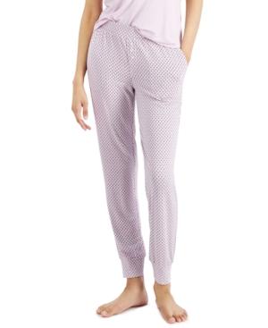 Alfani Ultra-Soft Knit Jogger Pajama Pants