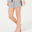 Alfani Ultra Soft Positive/Negative Side Stripe Printed Short in Diamond Geometric White