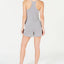 Alfani Ultra Soft Positive/Negative Side Stripe Printed Short in Diamond Geometric White