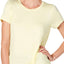 Alfani Ultra Soft Twist Front Lounge Top in Buttercup
