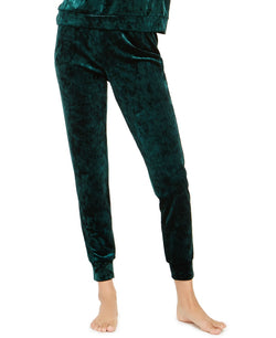 Alfani Velvet Sleep Jogger Pants Pine Velvet thumbnail 1