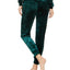 Alfani Velvet Sleep Jogger Pants Pine Velvet