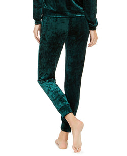 Alfani Velvet Sleep Jogger Pants Pine Velvet thumbnail 2