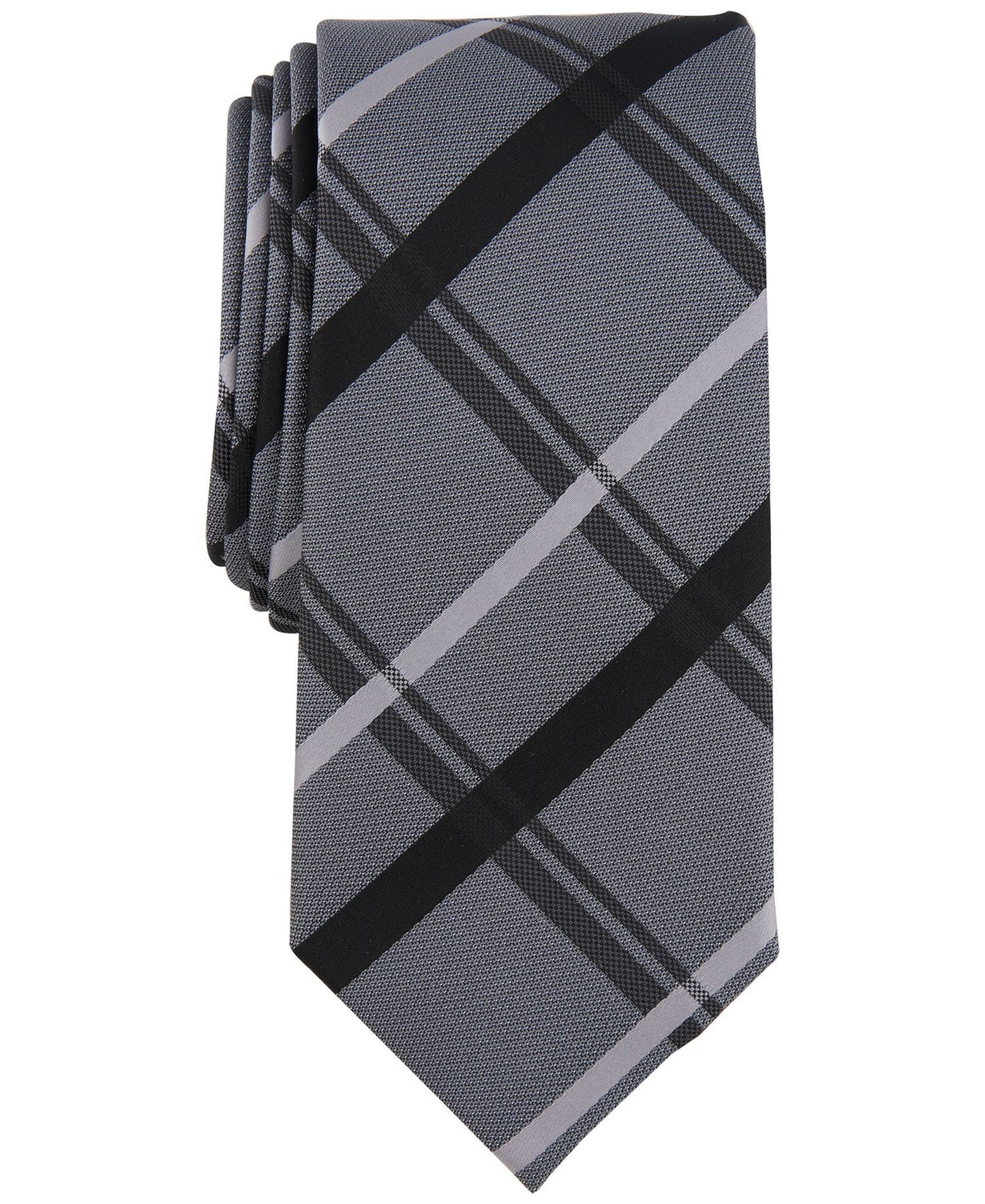 Alfani Zuma Plaid Tie