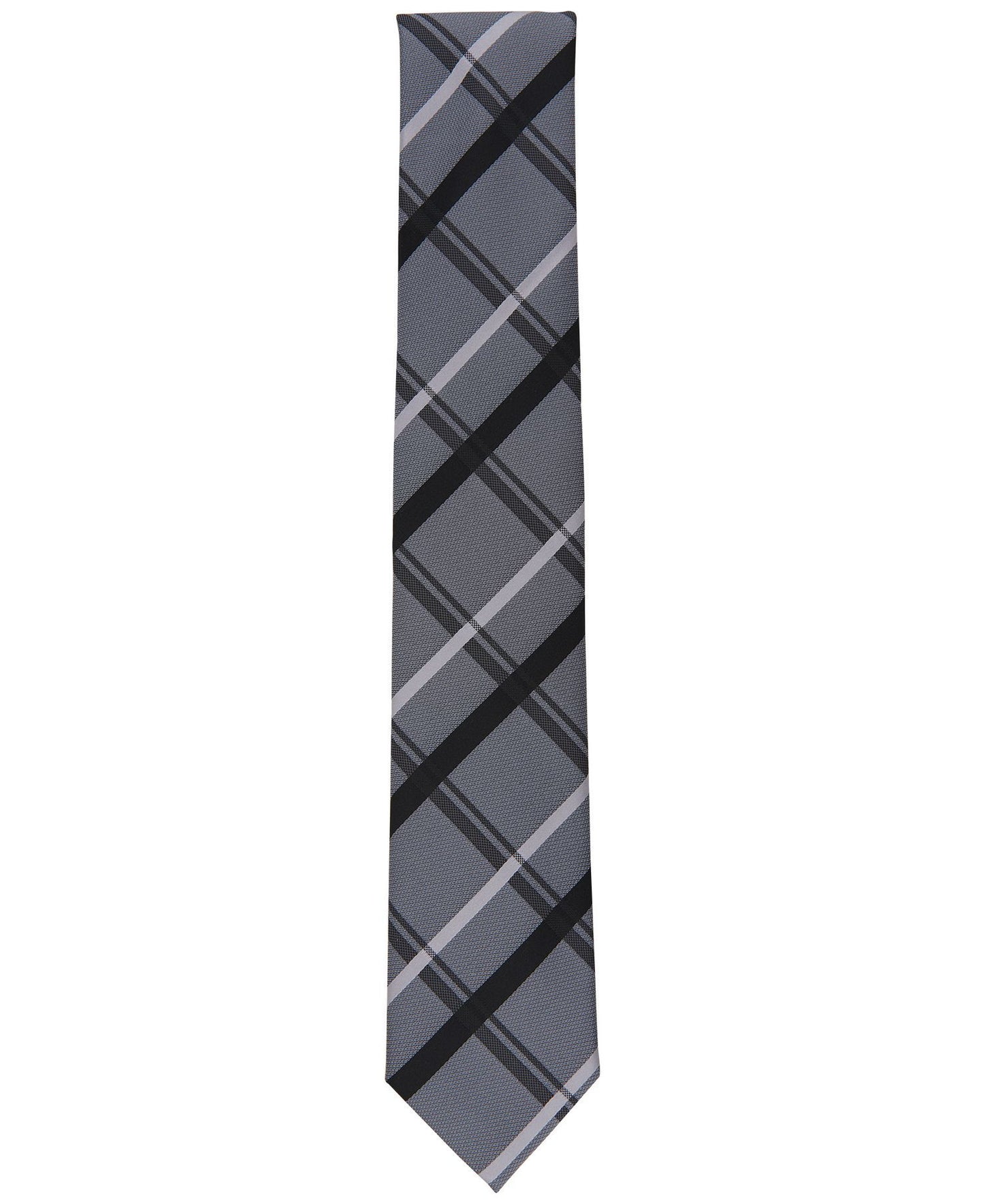 Alfani Zuma Plaid Tie