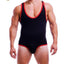 American Jock Red Black Endurance Jock Singlet