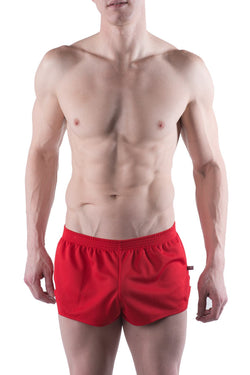 American Jock Red Elite Sport Jogging Short thumbnail 1
