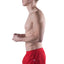 American Jock Red Ultra Running Short