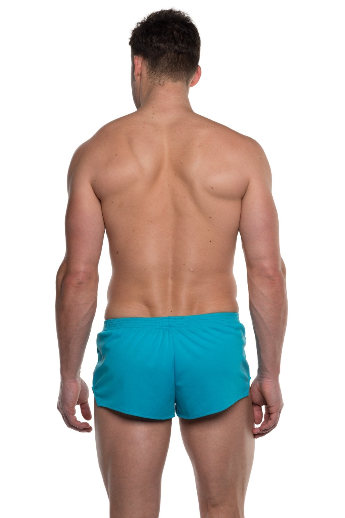 American Jock Turquoise Ultra Running Short