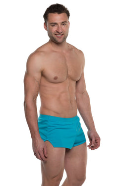 American Jock Turquoise Ultra Running Short thumbnail 2