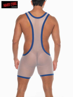 American Jock White Tryst Mesh Singlet thumbnail 3