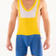 American Jock royal Ivan Tri-Color Singlet