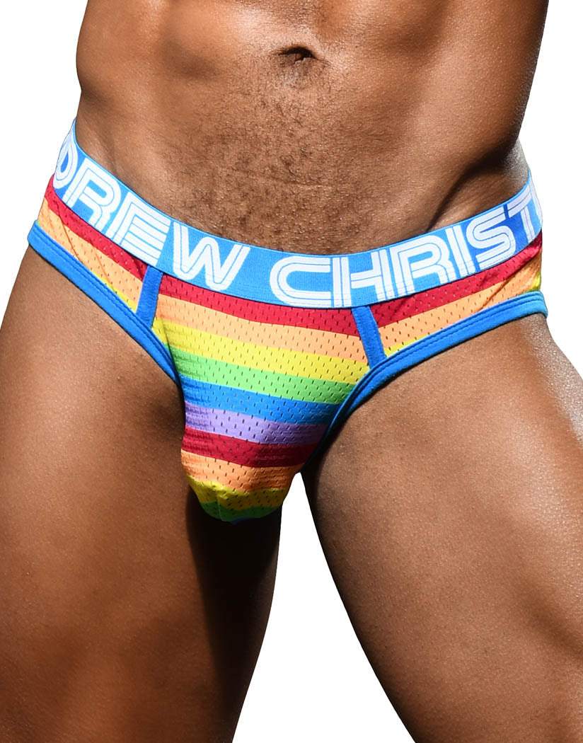Andrew Christian Pride Mesh Brief W/ Almost Naked