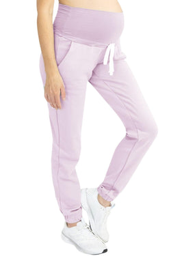 Angel Maternity Lilac Sweatpant thumbnail 1