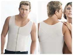Ann Chery 2034 Latex Men Girdle Body Shaper Color Beige thumbnail 1