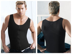 Ann Chery 2034 Latex Men Girdle Body Shaper Color Black thumbnail 1