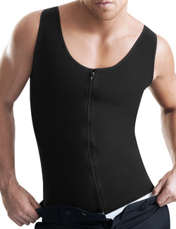Ann Chery 2034 Latex Men Girdle Body Shaper Color Black thumbnail 2