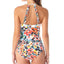 Anne Cole Sunset Floral High Neck One-piece Swimsuit Sunset Floral
