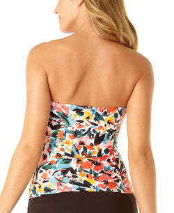 Anne Cole Sunset Floral Twist-front Tankini Top Sunset Floral thumbnail 2