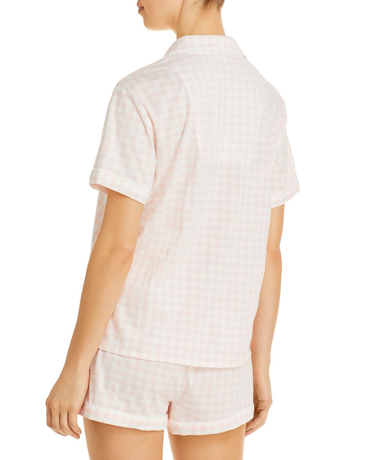 Aqua Printed Pajama Set Pink