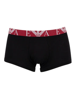Armani Emporio Black Monogram 3-Pack Trunks thumbnail 2