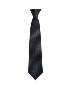 Armani Emporio Dot Pattern Classic Tie Black/Blue thumbnail 2