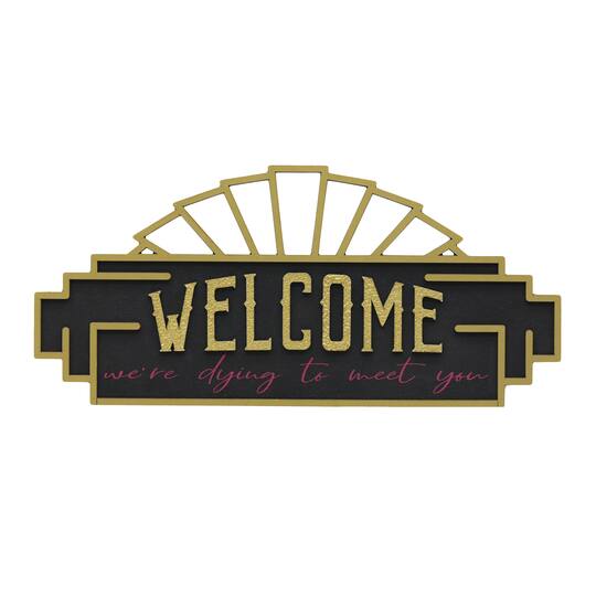 Ashland Gatsby Halloween Welcome Wall Sign