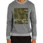 Avirex Camo Graphic Logo Sweatshirt Heather Grey