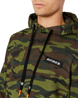 Avirex Camo Hooded Sweatshirt Camo thumbnail 3