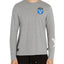 Avirex Patch Logo Long-sleeve Tee Gray Heather