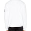 Avirex Patchwork Embroidered-logo Sweatshirt White
