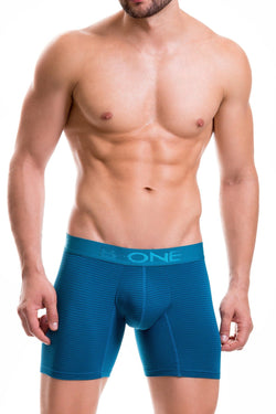 B-One by JOR Petrol-Blue Luxur Boxer Brief thumbnail 1