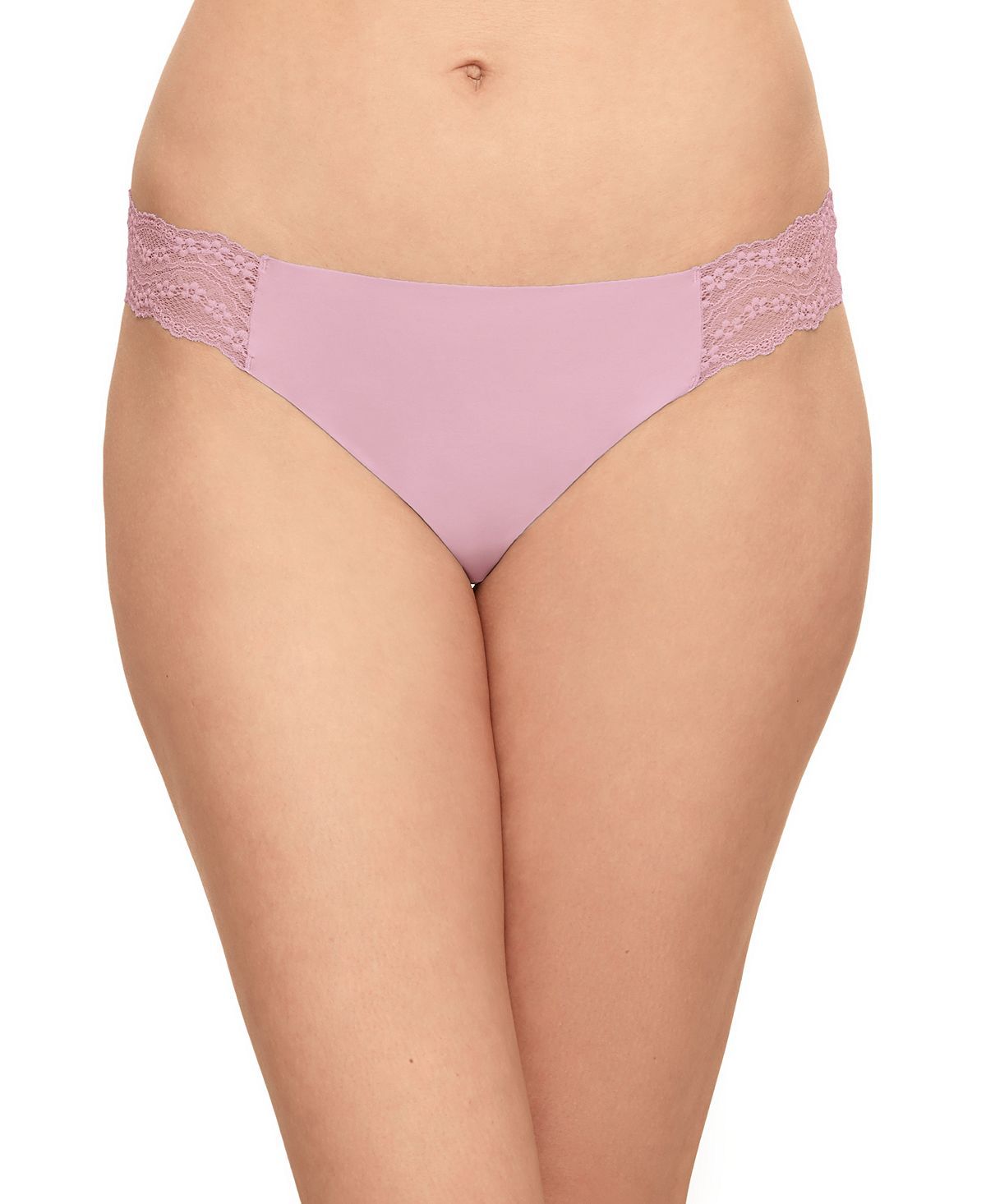 B.tempt'd By Wacoal B. Bare Thong Underwear 976267 Mauve Mist
