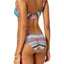 BAR III Sunburst One Shoulder Bikini Top in Multicolor