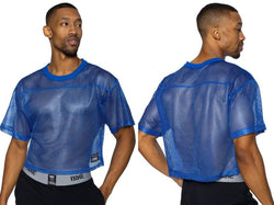 BIKE Athletic Men's activewear BAM134 Short Sleeve Practice Jersey Color Royal thumbnail 1