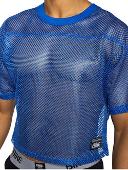 BIKE Athletic Men's activewear BAM134 Short Sleeve Practice Jersey Color Royal thumbnail 4