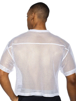 BIKE Athletic Men's activewear BAM134 Short Sleeve Practice Jersey Color Color White thumbnail 3