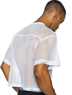 BIKE Athletic Men's activewear BAM134 Short Sleeve Practice Jersey Color Color White thumbnail 4